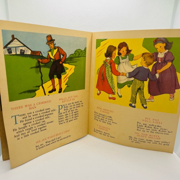 The Old Woman Who Lived In A Shoe And Other Nursery Rhymes No. 505 Vintage - Picture 5 of 8